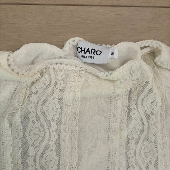 Charo Ruiz Ibiza Apate Maxi Stretch Lace Skirt - Picture 5 of 5